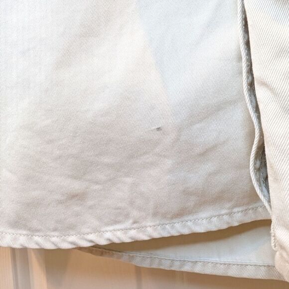 Vintage Lauren Ralph Lauren Women's Khaki Safari Shirt Large - Picture 7 of 11